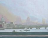 Hazy Morning, The City from Waterloo Bridge