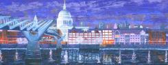St Paul's and Millennium Bridge 1